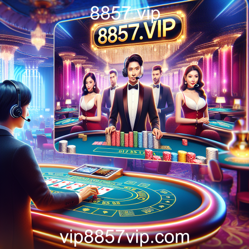 Experiência Imersiva com Jogos Ao Vivo no 8857.vip